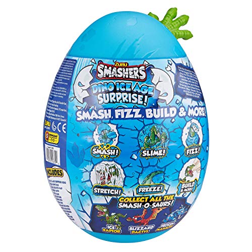 Smashers Dino Ice Age Surprise Egg (with Over 25 Surprises!)