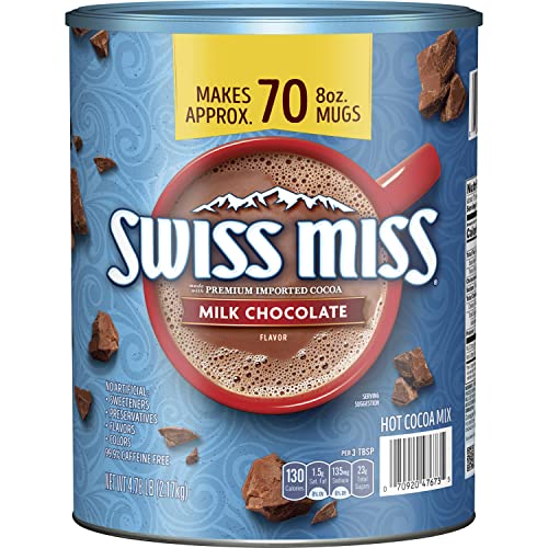 Swiss Miss Milk Chocolate Hot Cocoa Mix 76.5 Oz, 76.5 Ounces