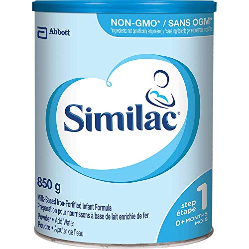 Similac Step 1 Non-GMO, Baby Formula, Powder, 850 g, 0+ Months