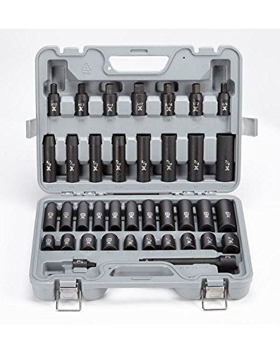 MAXIMUM Impact Socket Set, 38-pc