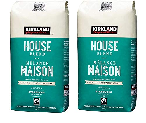 Kirkland Starbucks Roast House Blend Coffee (Bean) 907gX2 Pack