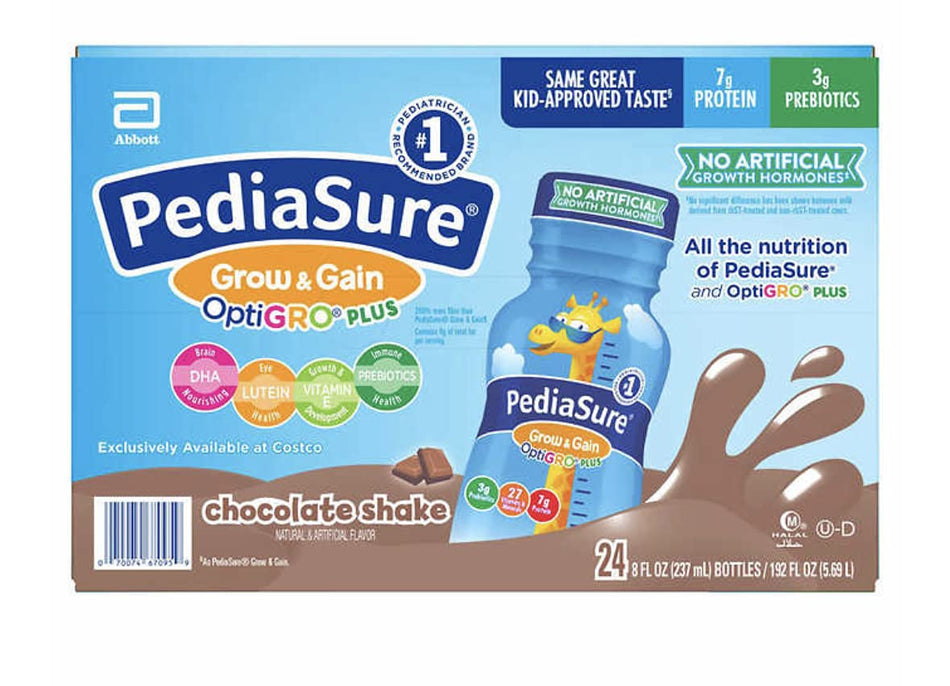 PediaSure Chocolate Shake - 8 oz. Bottles - 24 pk.