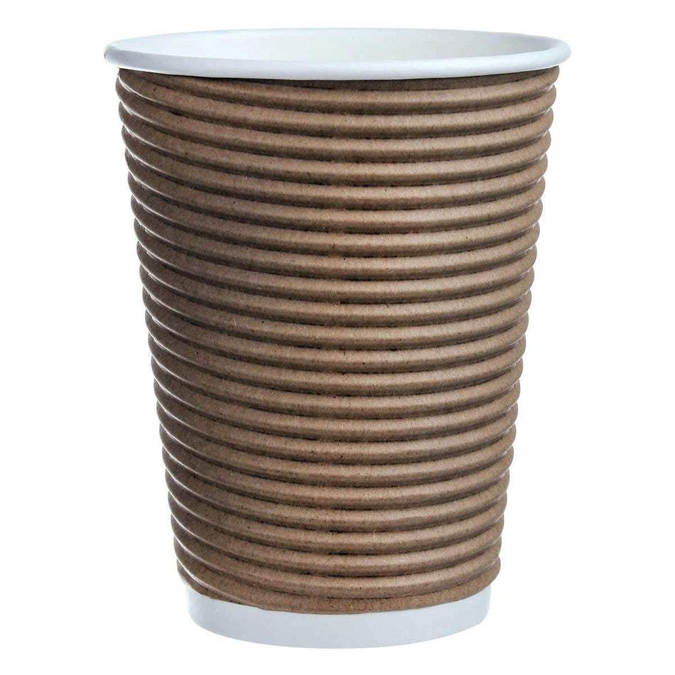 Café Express 355 ml (12 oz.) Corrugated Disposable Cups, 1000-count