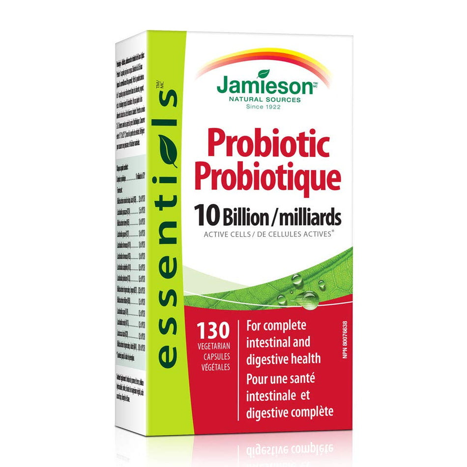 Jamieson Probiotic 10 Billion Active Cells - Daily Maintenance, Club Size