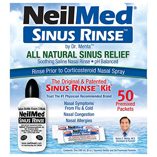 Neilmed Sinus Rinse Kit 50 count (Pack of 2)