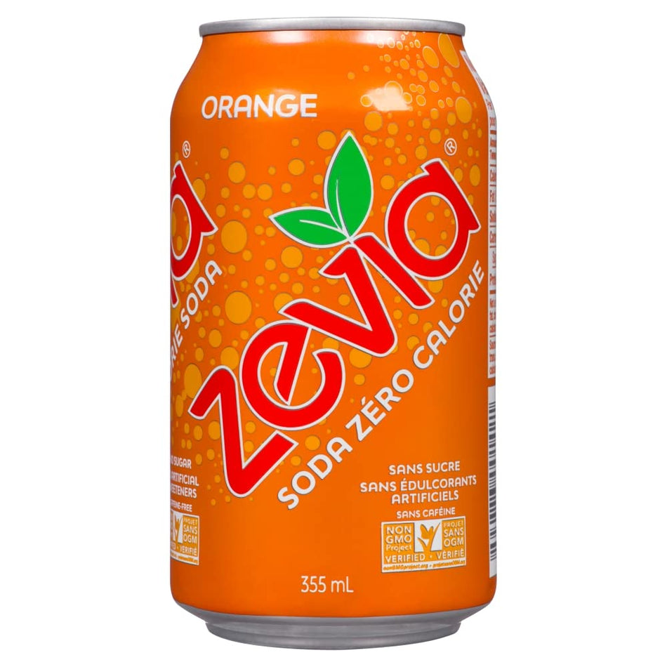 Zevia Orange Soda 24x355ml