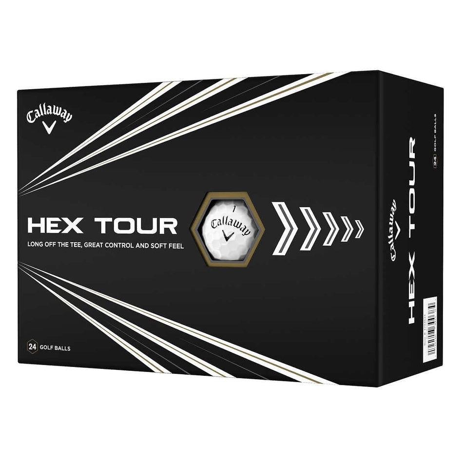 Callaway Hex Tour Golf Balls - Long Off The Tee, Great Control and Soft Feel - 24 Count