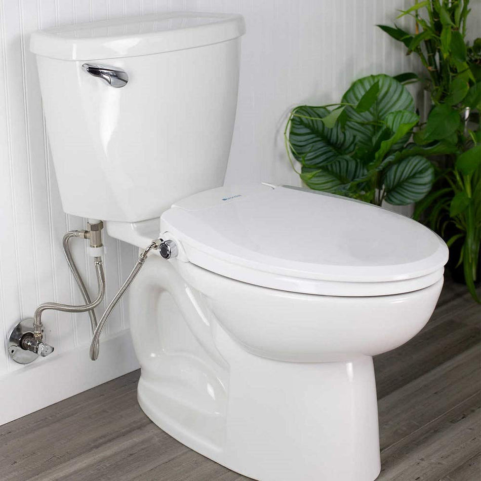 Brondell Swash CL99 Non-Electric Bidet Toilet Seat (Elongated)