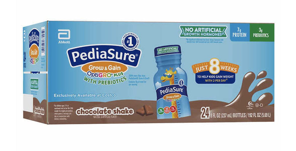 PediaSure Chocolate Shake - 8 oz. Bottles - 24 pk.