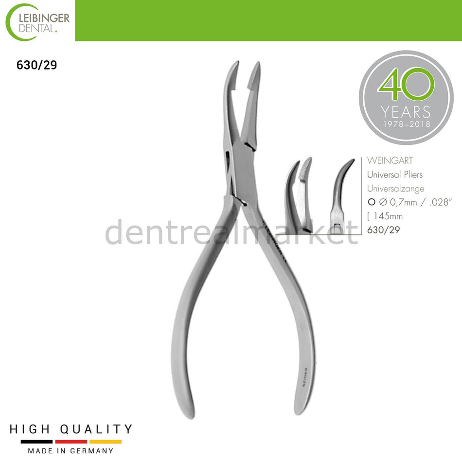 Orthodontic Weingart Universal Pliers - 145mm