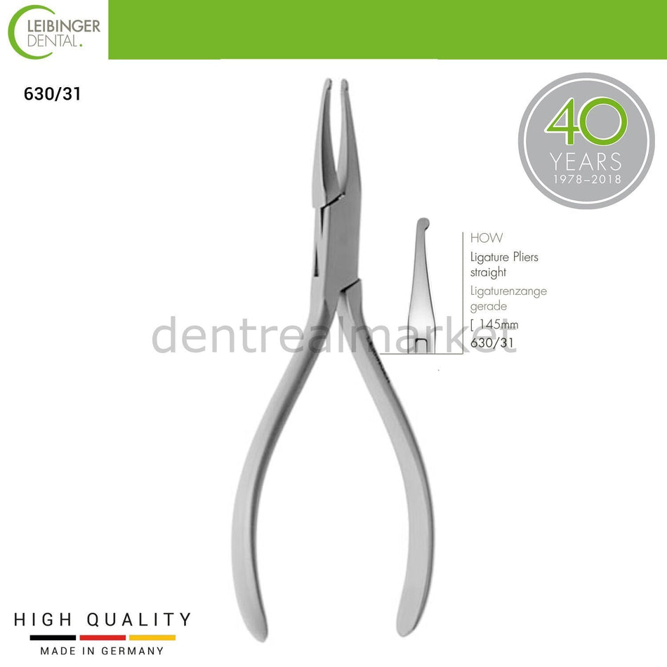 How Ligature Pliers Straight - Ligature Pliers Straight - 145 mm