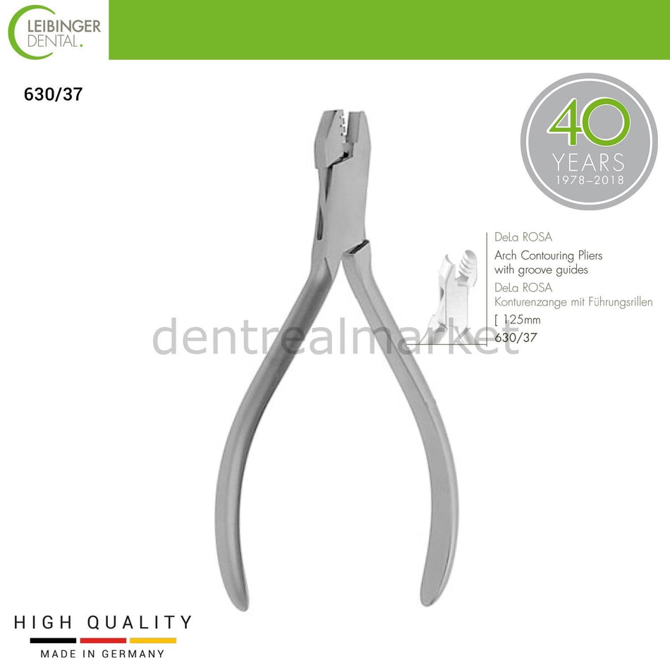Dela Rosa Arch Contouring Pliers - Corrugated Forming Pliers - 125 mm