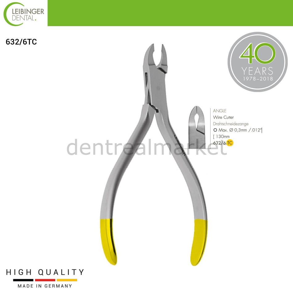 Orthodontic Angle Wire Cutter Tc - Angle Wire Cutter - 130 mm