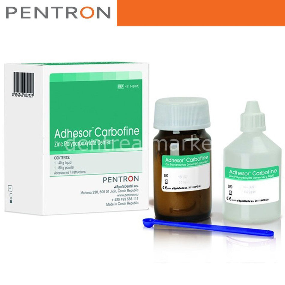 Adhesor Carbofine Polycarboxylate Cement Set
