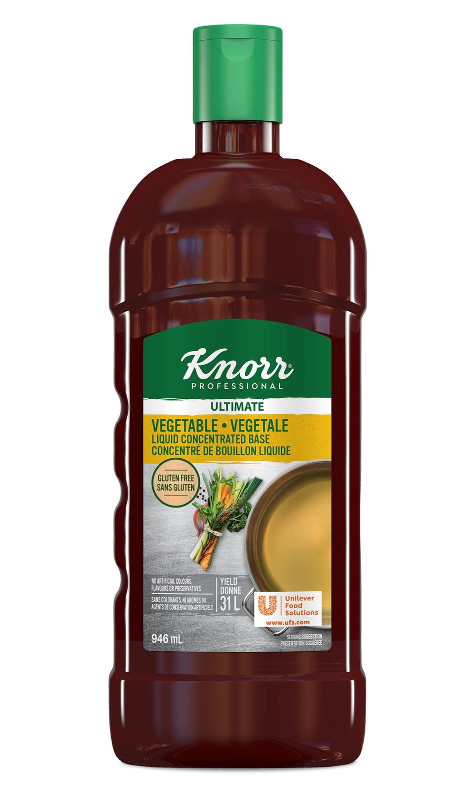 Knorr Liquid Concentrated Vegetables Base, Gluten Free, 946ml