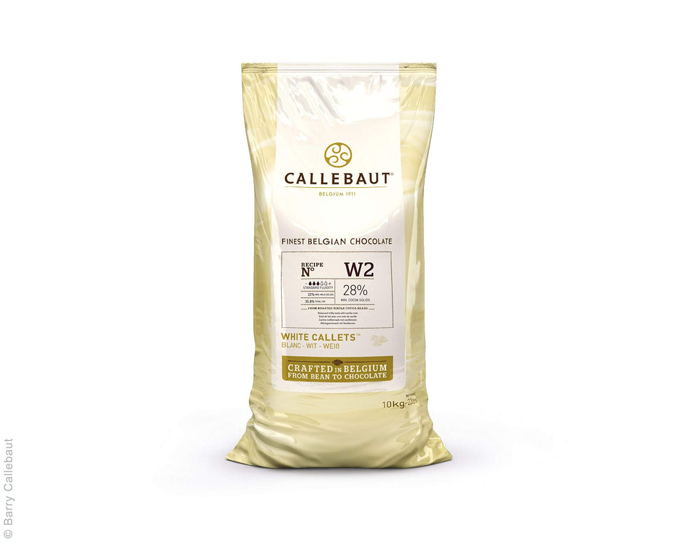 Callebaut White 28% - Callets (Chips) - W2NV 10 KG