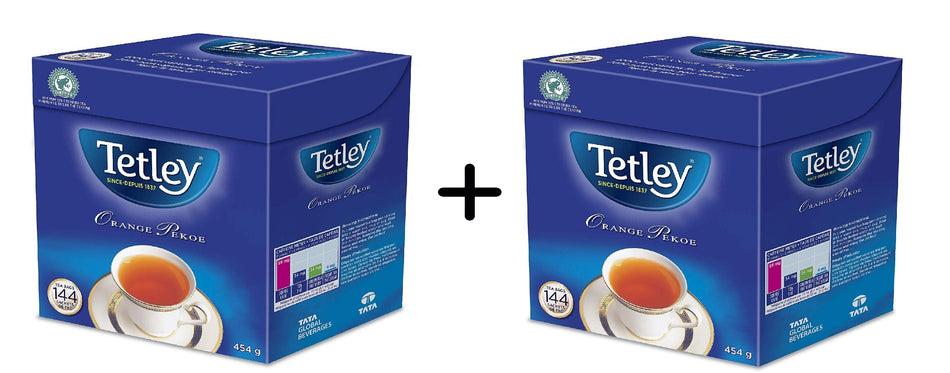 Tetley Orange Pekoe Tea, 144 Count (288 Count Orange Pekoe 144s)