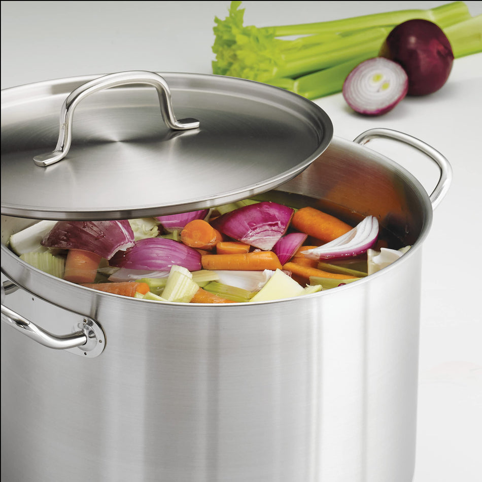 Tramontina ProLine 16-Quart Stainless Steel Stock Pot with Lid