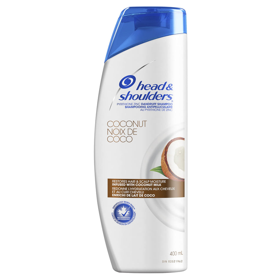 Head & Shoulders Coconut Daily-Use Anti-Dandruff Paraben Free Shampoo, 400ml
