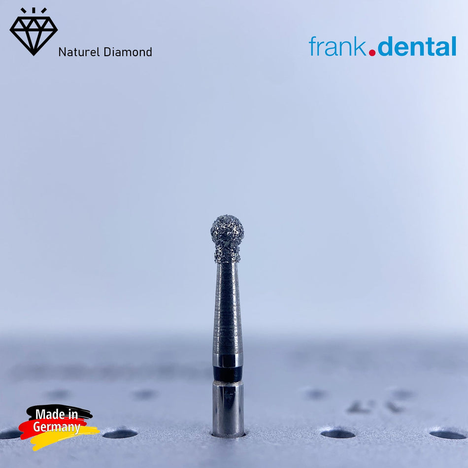 Dental Natural Diamond Bur - 802 - Dental Burs - For Turbine - 5 Pcs