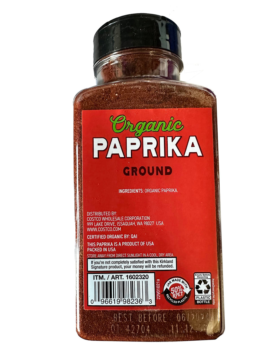 Kirkland Signature Organic Paprika 374g