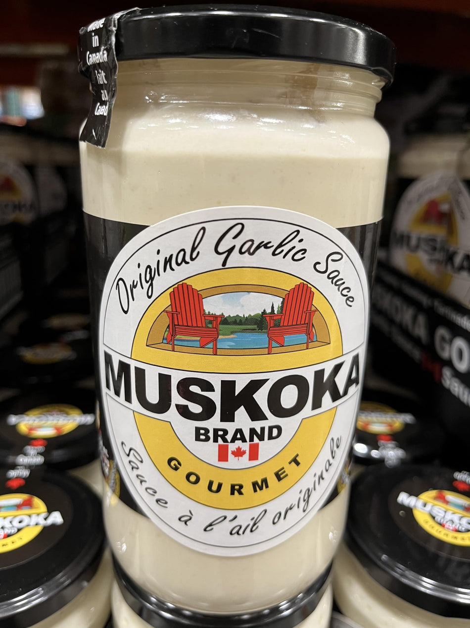 MUSKOKA GOURMET ORIGINAL GARLIC SAUCE 750ML