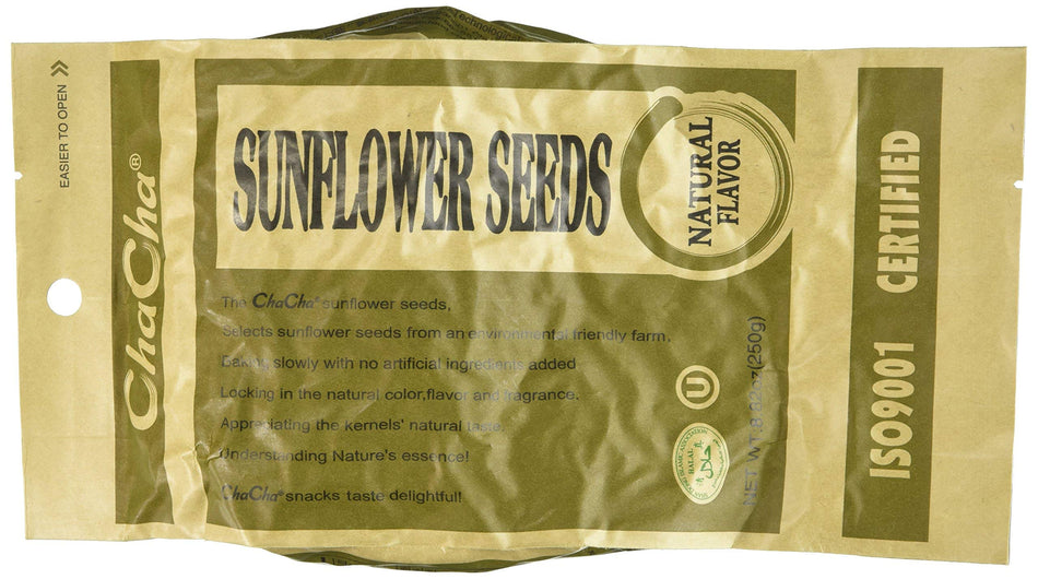 Sunflower Roasted and Salted Seeds (All Nature) 250g X 18bags - PACK OF 2