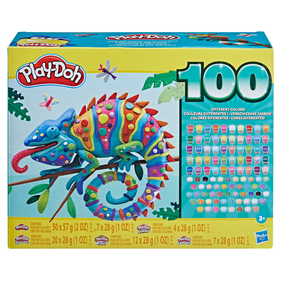 Play-Doh F46365L1 Wow 100 Compound Variety Pack, Multi