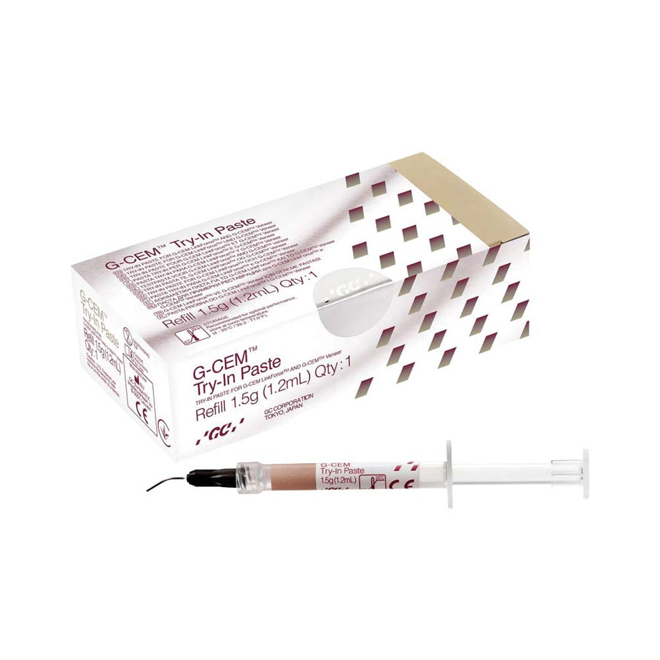 G-Cem Veneer TRY-in Paste Refil - Try İn Paste For G-CEM Linkforce and G-CEM Veneer