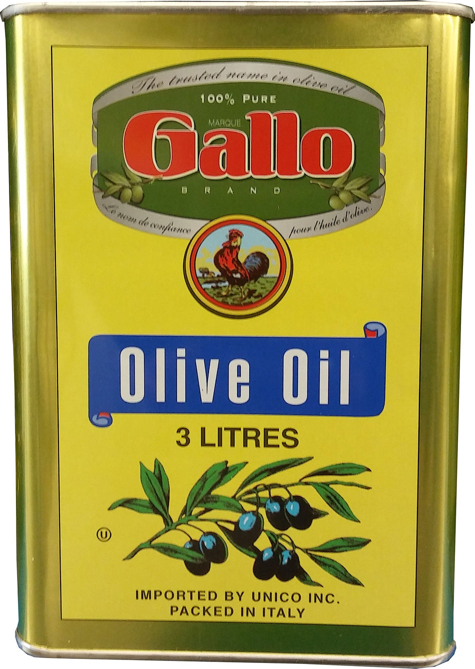 GALLO Olive Oil Tin, 1 Count