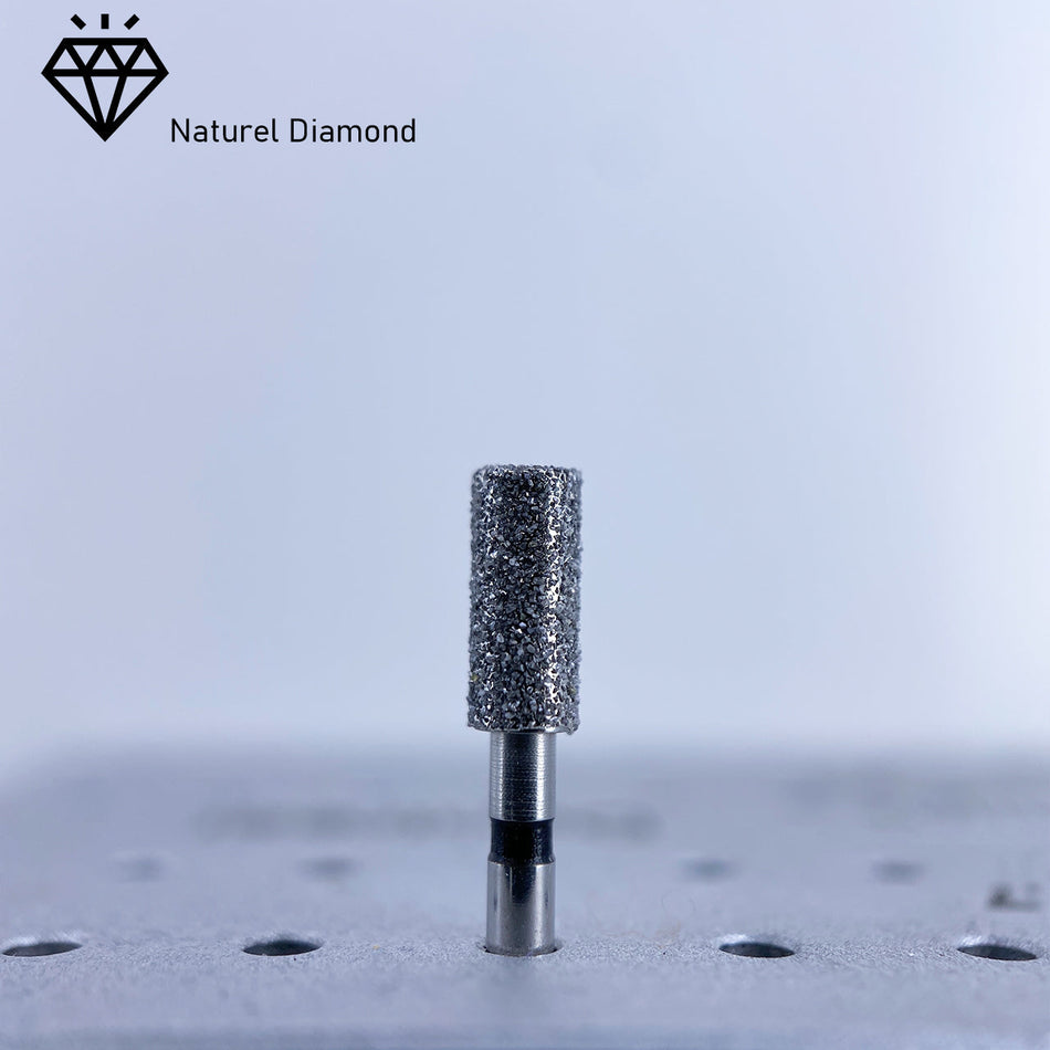 Dental Natural Diamond Bur Big Cylinder Head - 836 - 5 pcs