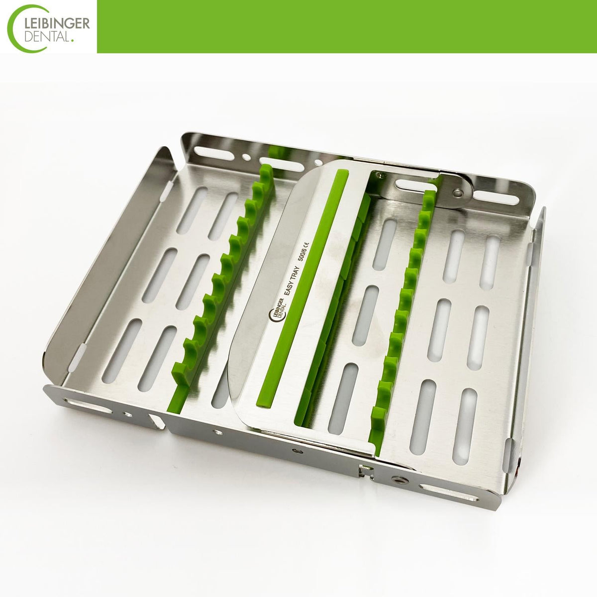 DentrealStore - Leibinger Easy Tray - Autoclavable Cassette for 10 Curette