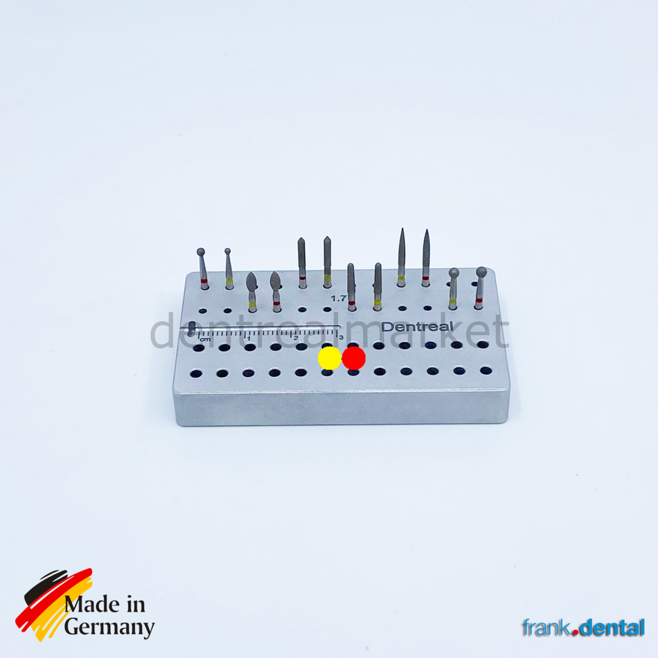 Dental Natural Diamond Bur - Composite Porcelain - Finishing and Polishing Set