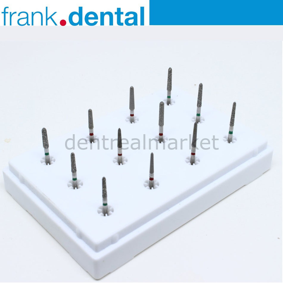 Diamond Conical Chamfer Cut Bur Set