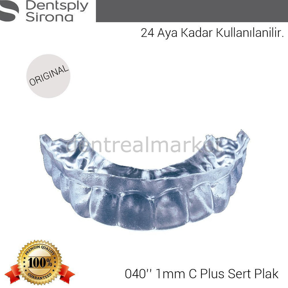 Orthodontic Essix C+ Plastic - 040" - Square 125 mm