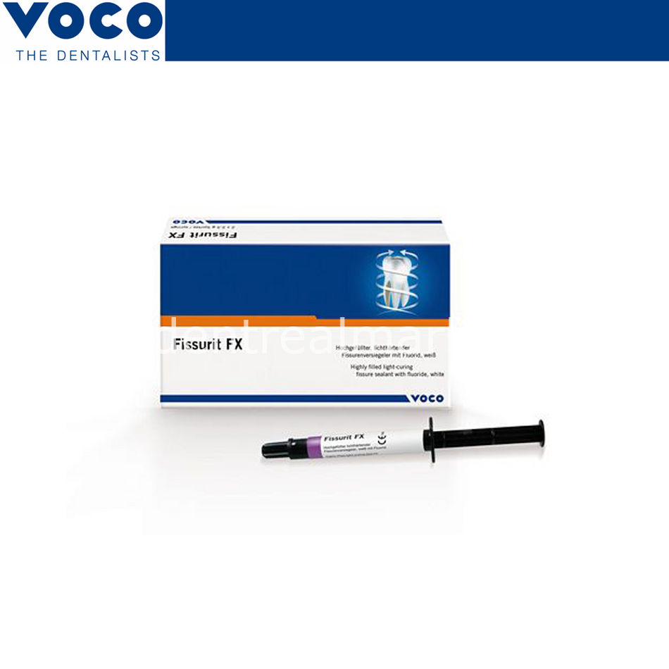 Fissure Fx - Fissure Sealant - 2 x 2.5 g syringes