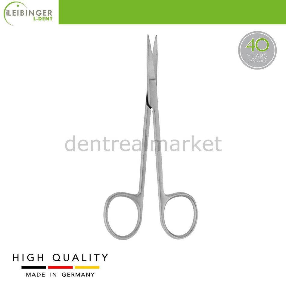 Iris Surgical Scissors - Stainless Steel - Straight - 11.5 cm