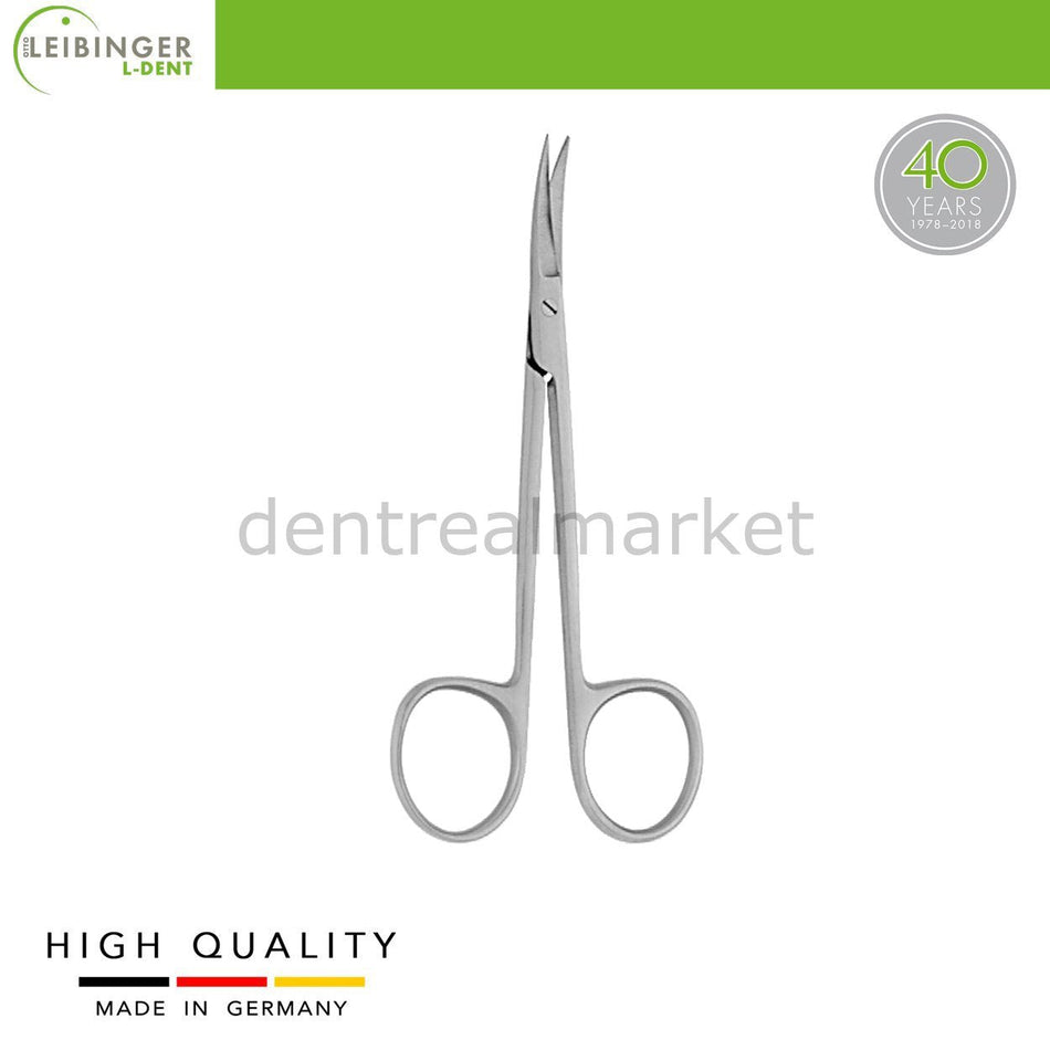 Iris Surgical Scissors - Stainless Steel - Curved - 11.5 cm