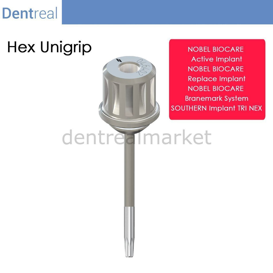 Screwdriver for Nobel Biocare - Unigrip Screwdriver - NtorX