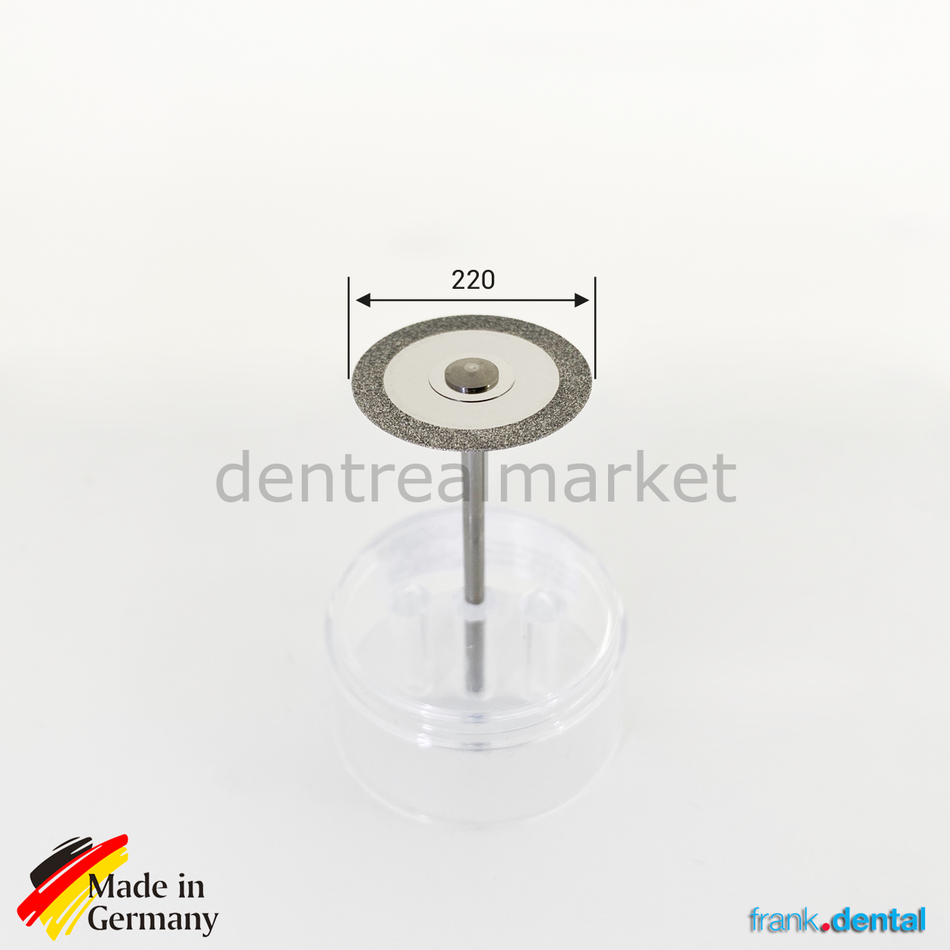 Ortho Diamond Disc Interface Separe - 220mm Double Sided Etching