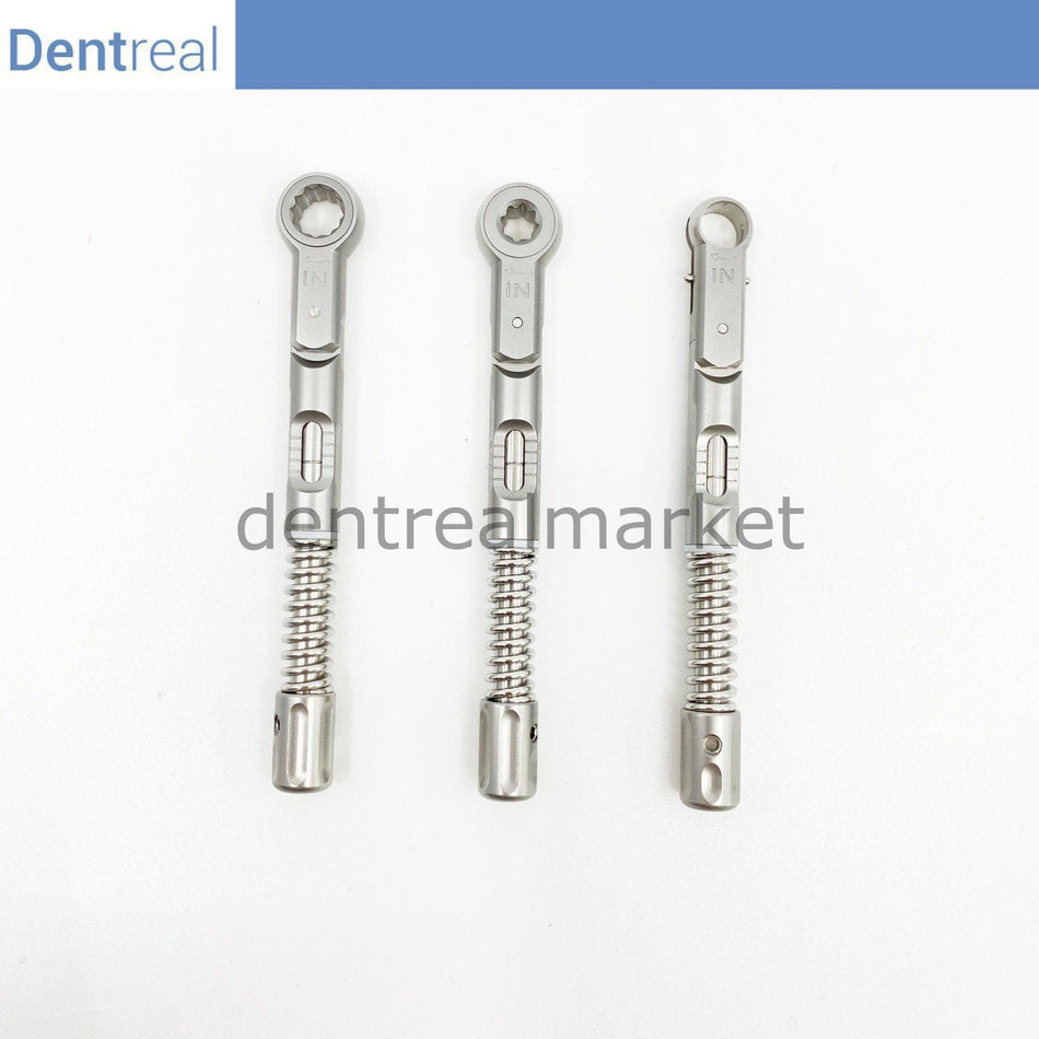 Implant Tourque Ratchet Wrench Kit (Implant Key)