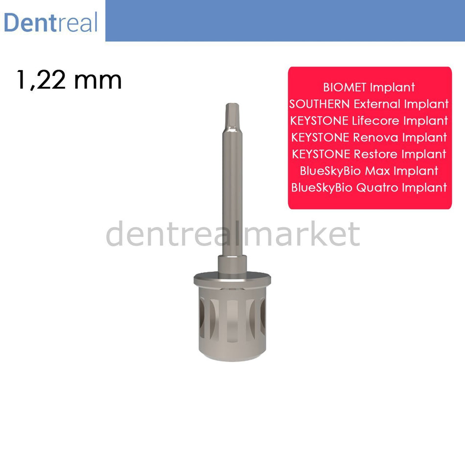 Screwdriver for Southern External Implant - 1,22mm Hex Driver