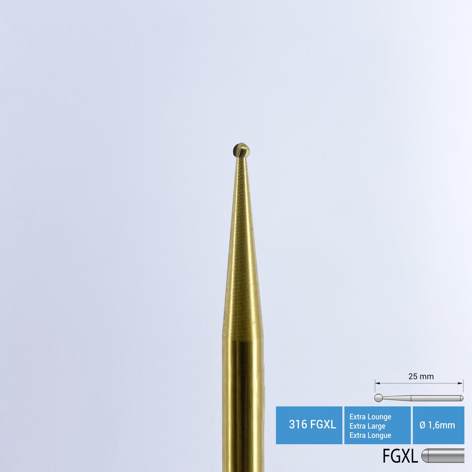 Titanium Coated Carbide Surgery Bur - 141 FGXL