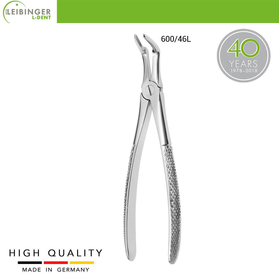 Tooth Extracting Forceps Fig.46L - Very Fine Lower Roots