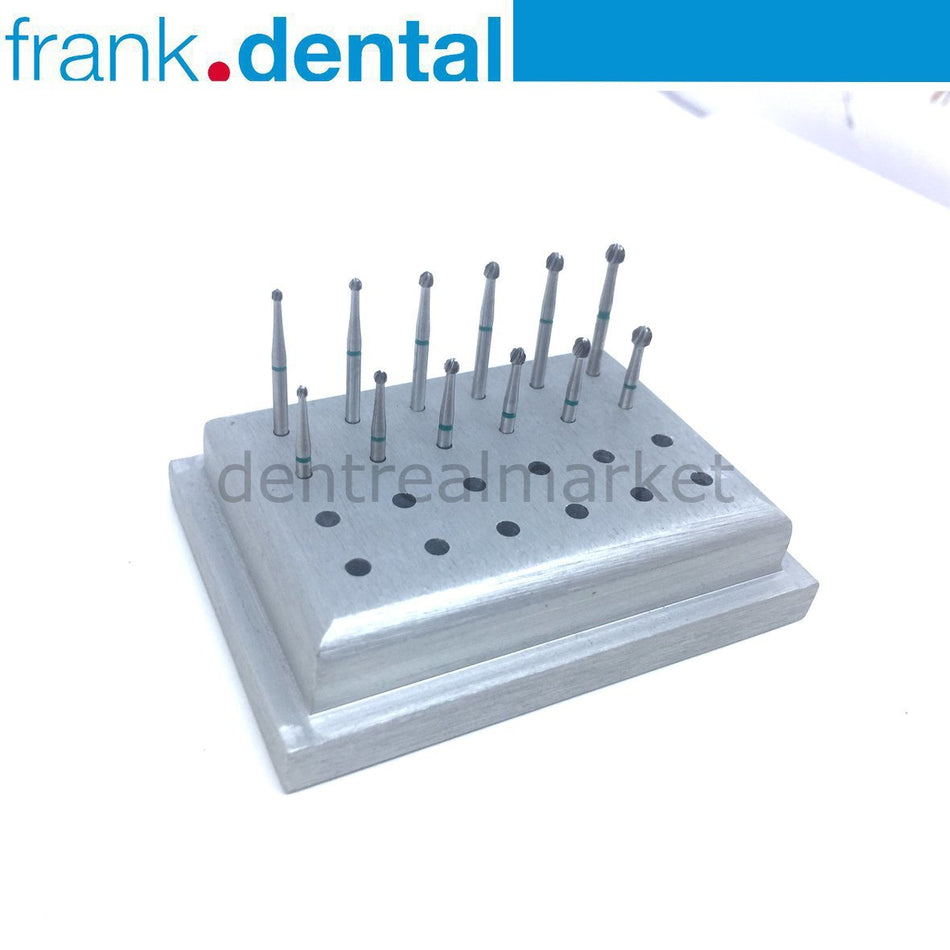 Tungusten Carpide Rond Burs Kit for High Speed Handpiece