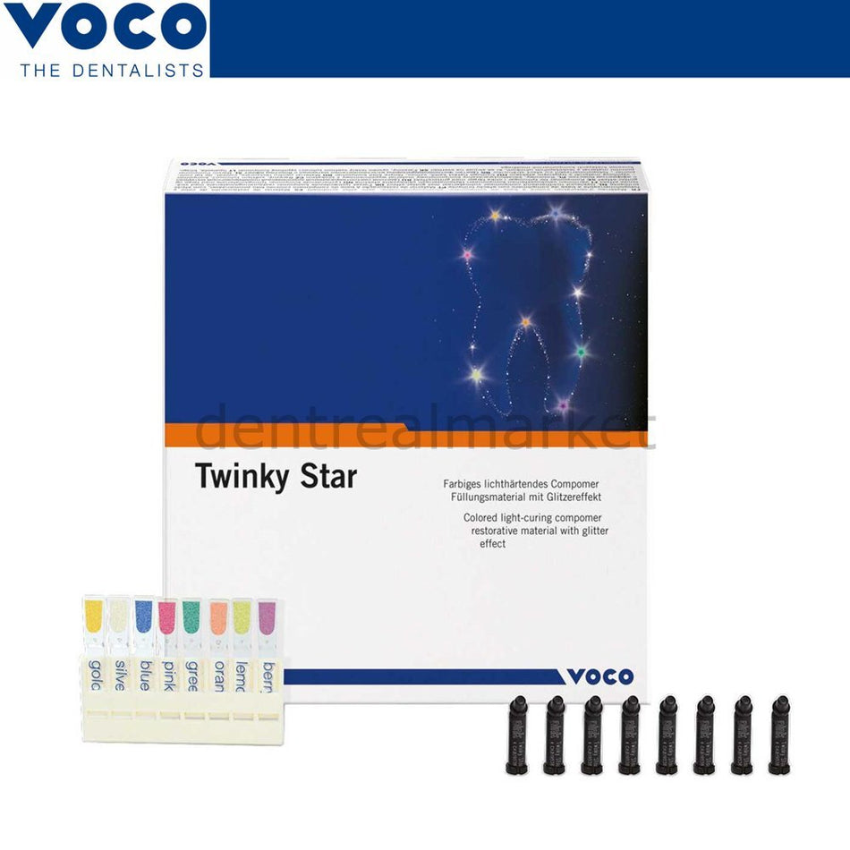 Twinky Star - Coloured light-curing Compomer Restorative Material