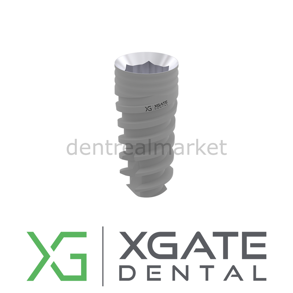X3 Internal Hex Implant Body - Diameter 4.2 mm - Single Platform Implant